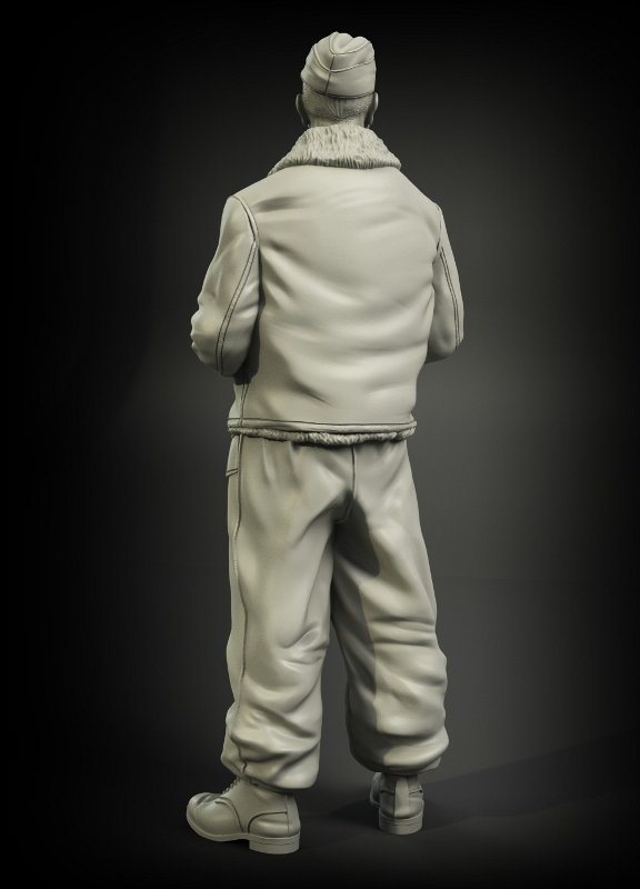 Panzer Art FI35-027 Waffen-SS tank officer winter clotches No.1 1/35 – imagen 3