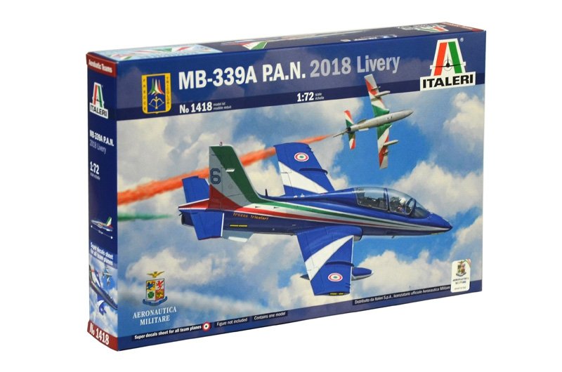 Italeri 1418 MB-339A P.A.N. 2018 Livery 1/72