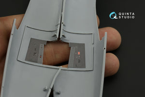 Quinta Studio QD48325 F4U-5N 3D-Printed &amp;amp; colored Interior on decal paper (Hasegawa) 1/48 – immagine 11