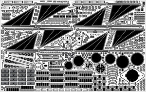 Pontos 35012F1 Russian Imperial Navy Battleship Sevastopol Detail Up Set 1/350 – image 7