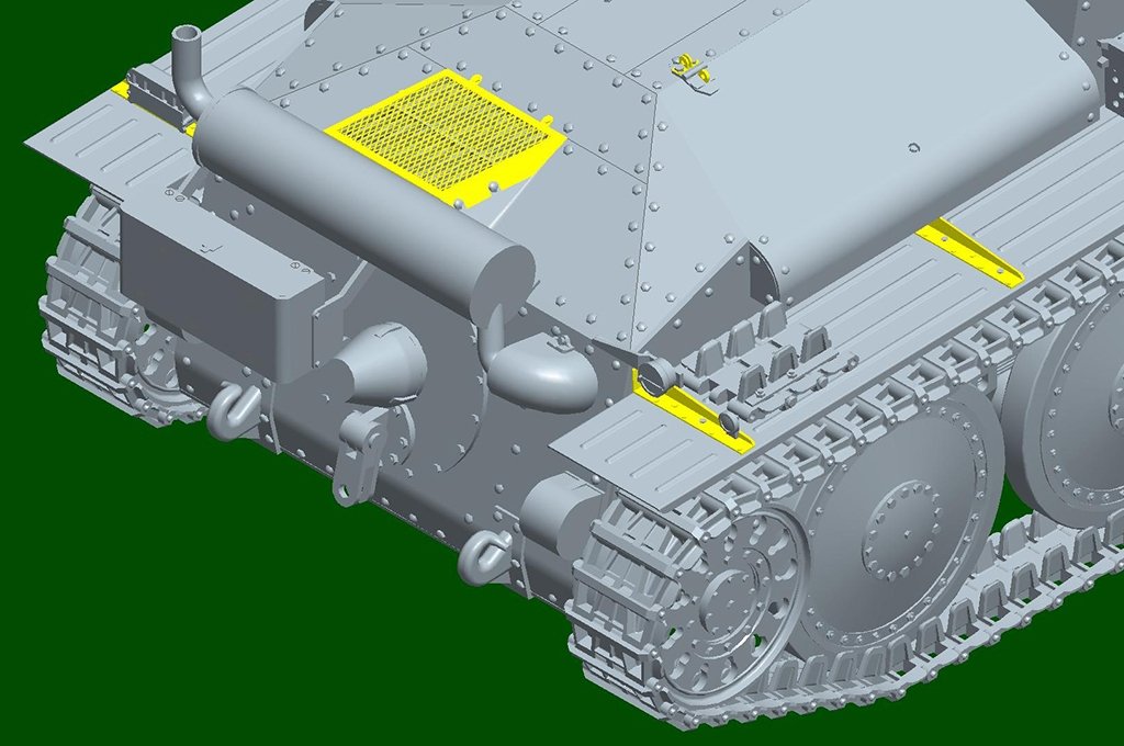 Hobby Boss 82603 38(t) tank E/F type 1/16 – Bild 10