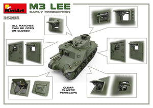 Miniart 35206 M3 Lee early prod. w/interior 1/35 – obrázek 13