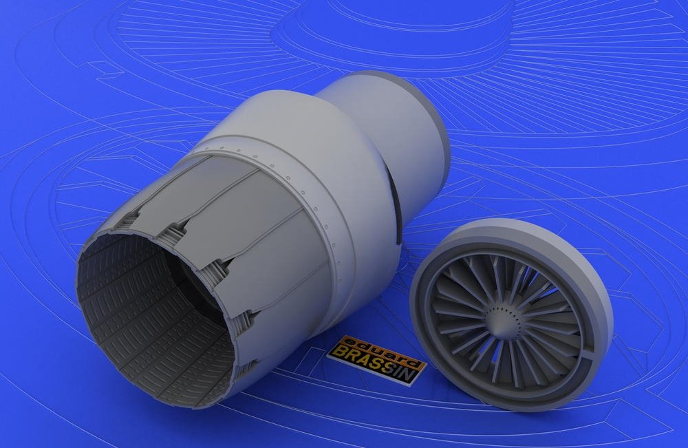 Eduard 648020 F-16CJ Block 50 engine 1/48 (Tamiya) – image 4