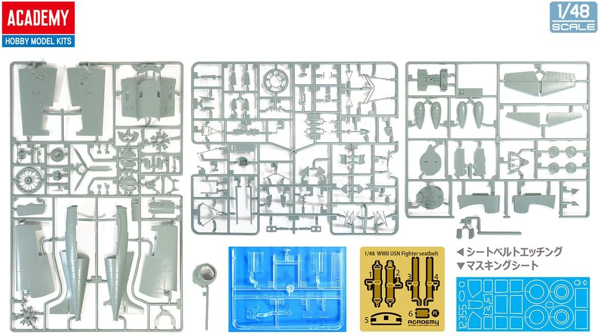 Maquette Academy 12355 USN F4F-4 « Bataille de Midway » au 1/48  – image 2
