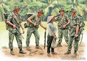 Master Box 3599 US Marines &amp;quot;Patrolling&amp;quot; (Vietnam War series) 1/35 – image 2