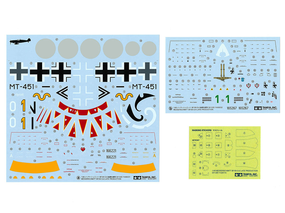 Tamiya 61128 Messerschmitt Bf109 G-6 Late production 1/48 – Bild 14