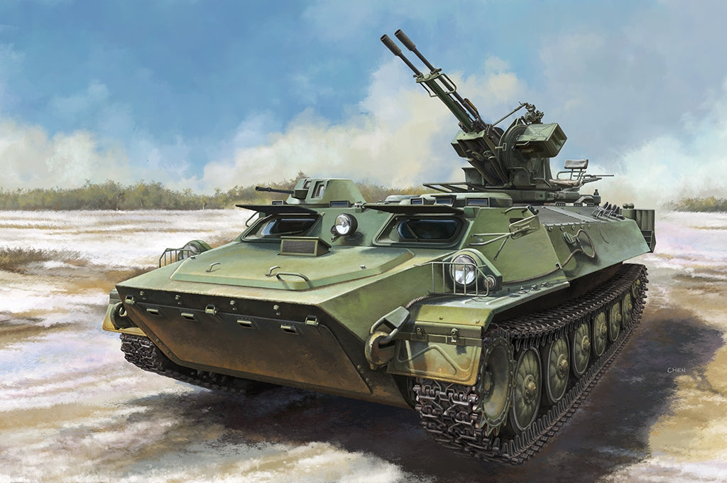 Trumpeter 09618 MT-LB with zu-23-2 1/35 – image 2