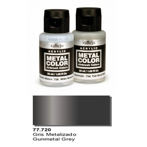 Vallejo 77720 Metal Color - Gunmetal Gray 32ml