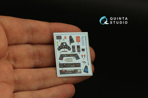 Quinta Studio QD48315 Fw 190A-5/6 3D-Printed &amp;amp; colored Interior on decal paper (Eduard) 1/48 – image 4