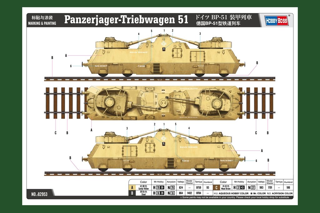Hobby Boss 82953 Panzerjager-Triebwagen 51 1/72 – image 4