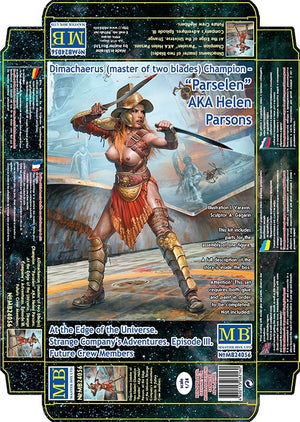 Master Box 24056 Dimachaerus (master of two blades) Champion – “Parselen” AKA Helen Parsons 1/24 – image 2