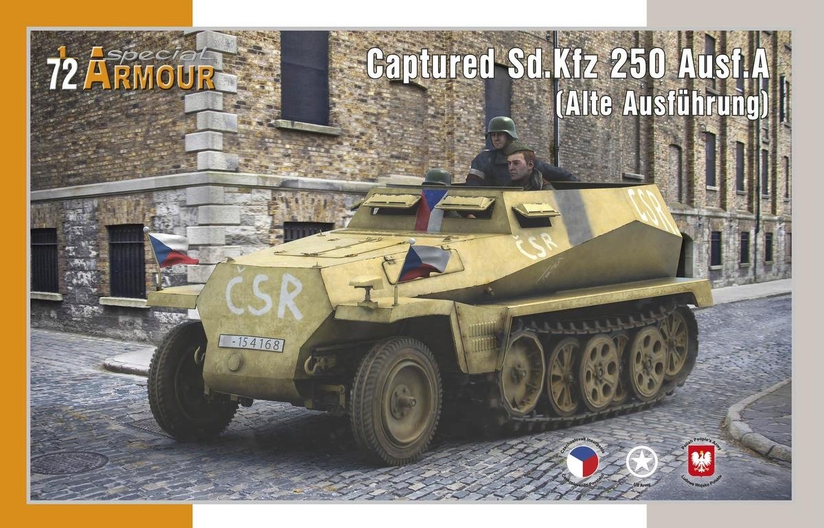 Special Armor 72027 Captured Sd.Kfz 250 Ausf.A (Alte Ausführung) 1/72