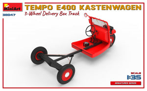 MiniArt 38047 TEMPO E400 KASTENWAGEN 3-WHEEL DELIVERY BOX TRACK 1/35 – image 10