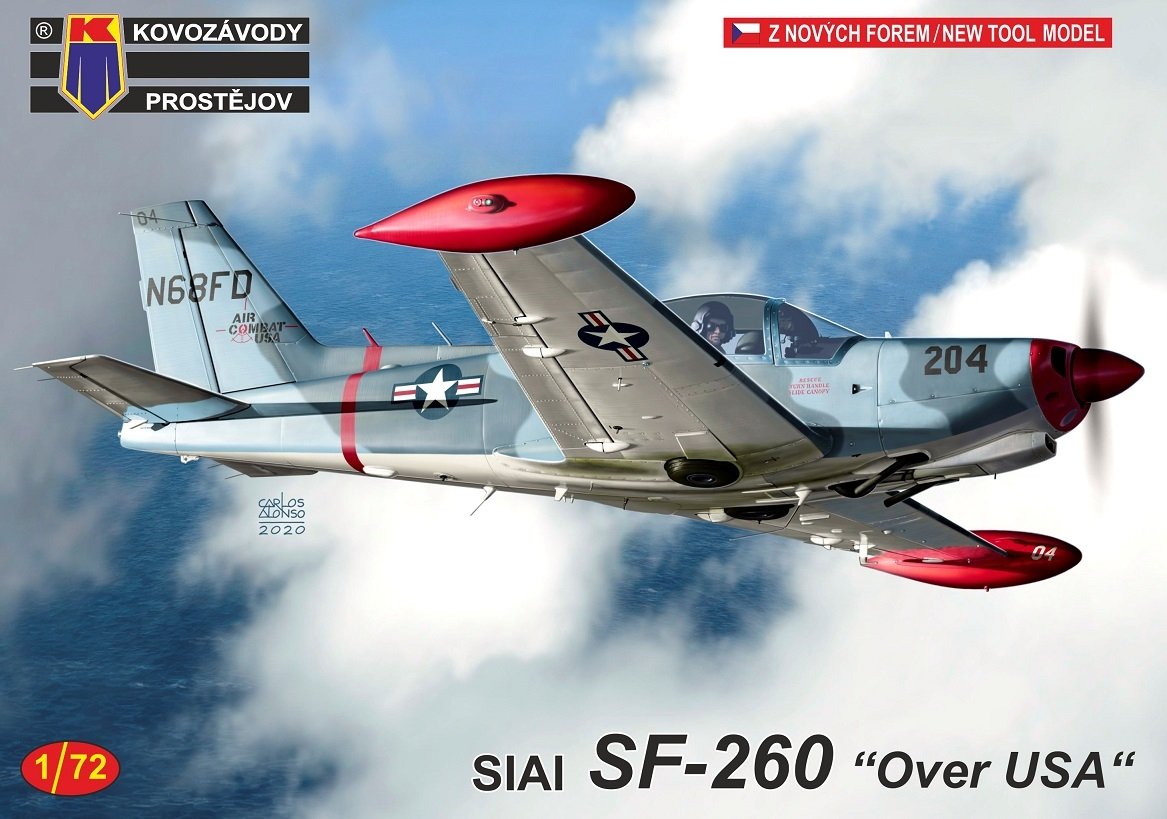Kovozavody Prostejov KPM0209 SIAI SF-260 Over USA 1/72