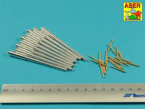 Aber 200L-01 Main Armament for US battleship Iova or Missouri 406mm x9, 127mm x20 1/200 – obrázek 2