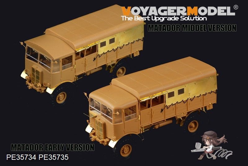 Voyager Model PE35735 WWII British AEC Matador truck mid version For AFV CLUB AF35239 1/35 – image 11