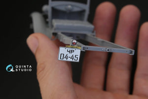 Intérieur imprimé en 3D et coloré sur papier décalcomanie pour la famille GAZ-AA/AAA de Quinta Studio QD35015 (pour tous les kits) à l&amp;#39;échelle 1/35 – image 7