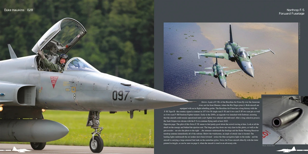 HMH Publications DH-028 Northrop F-5 Freedom Fighter &amp;amp; Tiger II - Aircraft in Detail 028 (English Version) – image 4