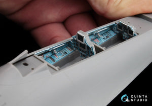 Quinta Studio QD48047 Su-30MKK 3D-Printed &amp;amp; colored Interior on decal paper (for HobbyBoss kit) 1/48 – immagine 9