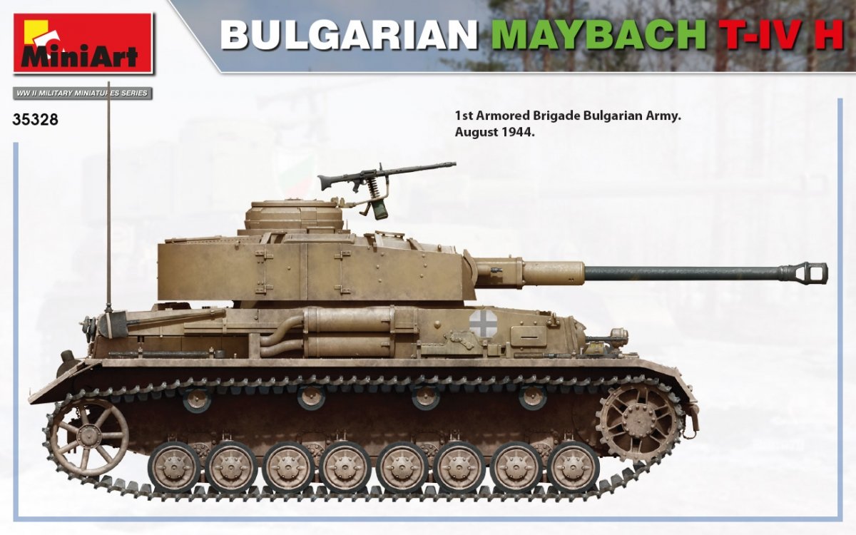 MiniArt 35328 BULGARIAN MAYBACH T-IV H 1/35 – obrázek 2