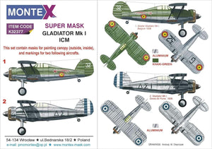 Montex K32377 Gladiator Mk I ICM 1/32