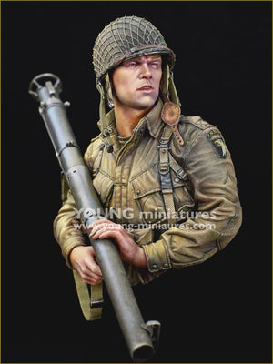 Young Miniatures YM1899 Paratrooper - 101st Airborne - Carentan 1944 1/10