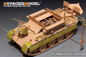 Voyager Model PE35969 WWII German Bergepanther Ausf.A (Early type,Panther A tool holders) Basic For MENG SS-015 1/35 – obrázek 7