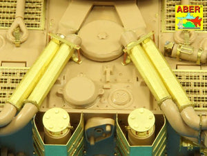 Aber 35A127 Feifel air cleaners tubes for early Tiger I, Ausf.E (Sd.Kfz.181) 1/35 – Bild 9