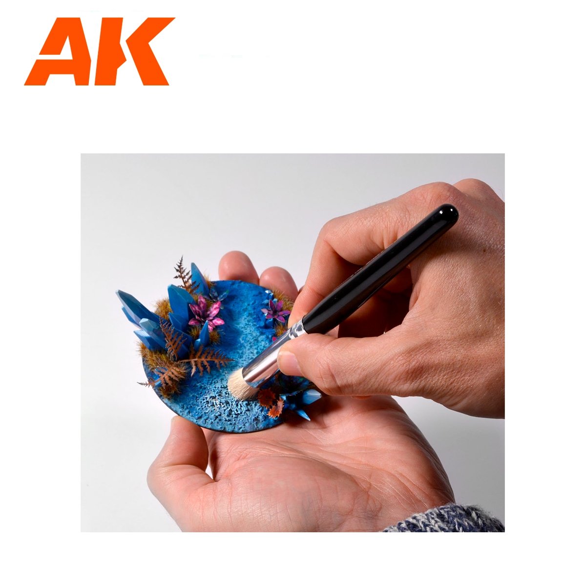 AK Interactive AK9300 DRY 4 BRUSHES SET – obrázek 5