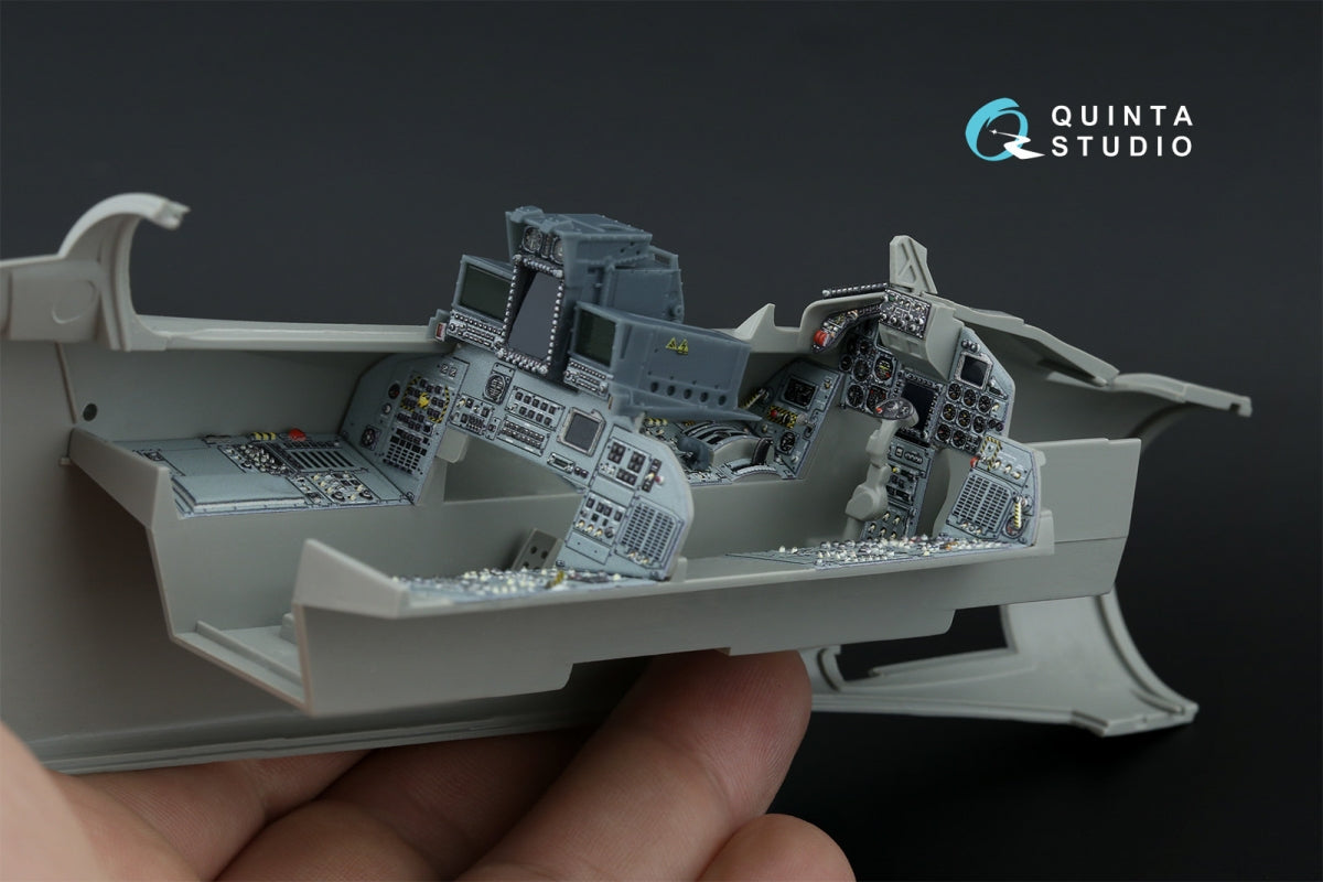 Quinta Studio QDS+32228 Tornado Gr.4 3D-Printed &amp;amp; colored Interior on decal paper (Italeri) (Small version) (with 3D-printed resin parts) 1/32 – image 9