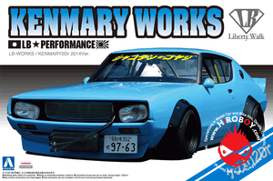 Zero Paints ZP-1402 - Ice Blue Pearl Paint for Liberty Walk GC111 Skyline (Ken Mary) 60ml – image 3