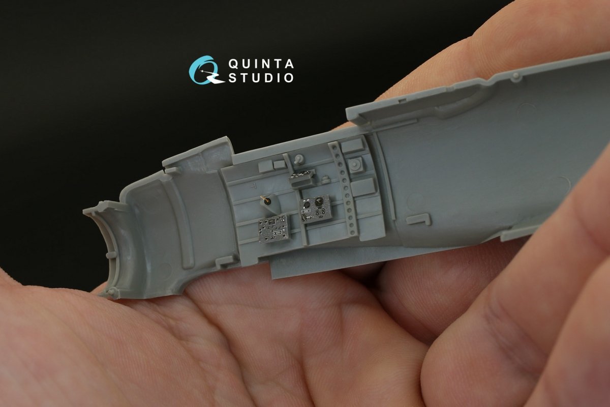 Quinta Studio QD48102 A6M2 3D-Printed &amp;amp; colored Interior on decal paper (for Hasegawa kit) 1/48 – Bild 8