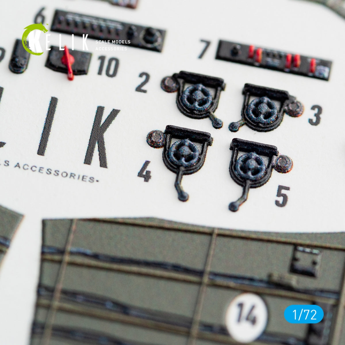 KELIK K72061 PBY-5A CATALINA INTERIOR 3D DECALS FOR TAMIYA KIT 1/72 – image 3