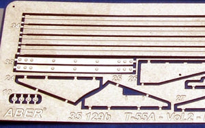 Aber 35129 Fenders for the Soviet T-55A medium tank part 2 additional set (TAM,TRU) (1/35) – image 2