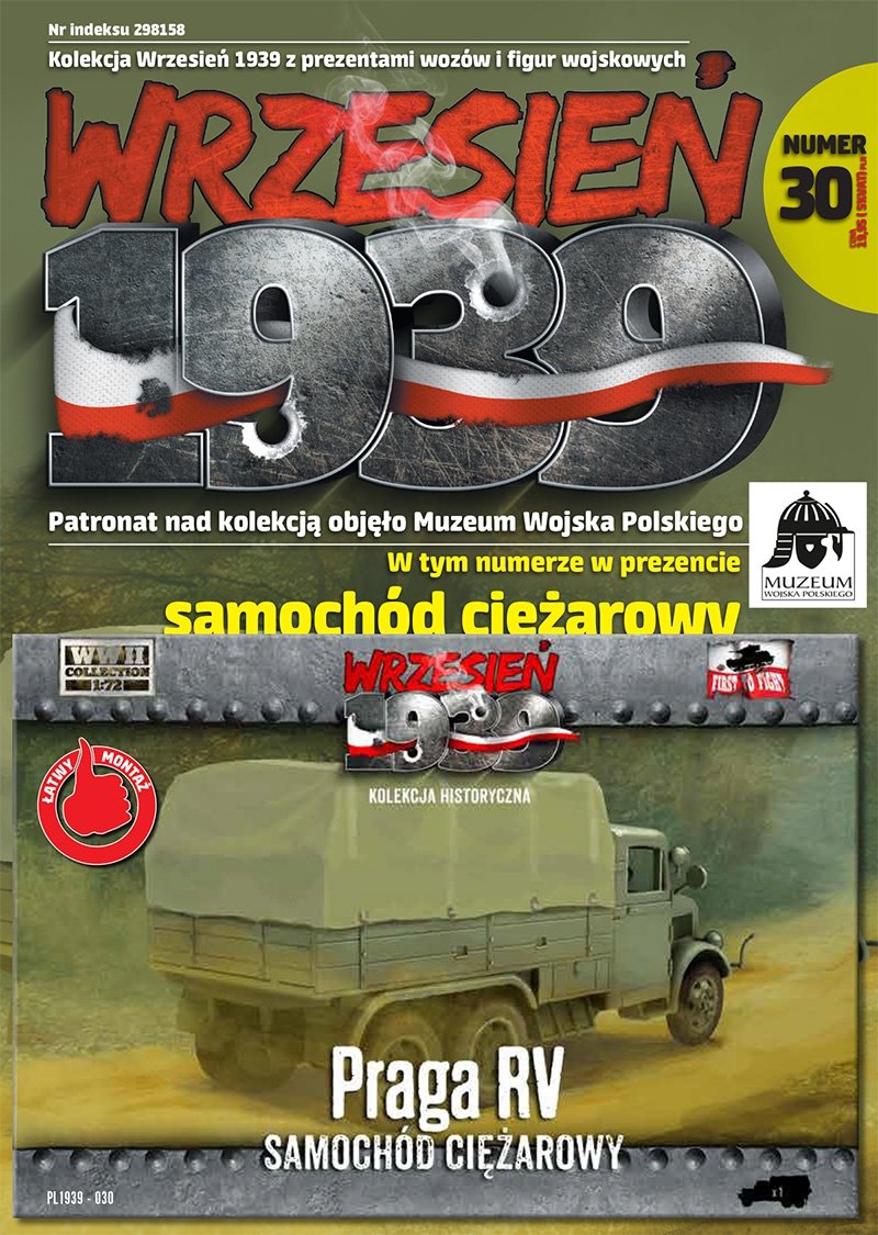 Camion de camping-car Praga PL030 First to Fight (1/72)