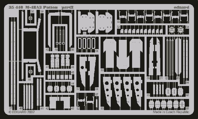 Eduard 35440 M-48A3 Patton 1/35 Tamiya – immagine 2