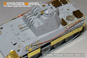 Voyager Model PE35998 WWII German FlaKPanzer V FlaKvierling 20mm MG 151/20 Basic For TAKOM 2105 1/35 – obrázek 12