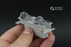 Quinta Studio QDS-48596 F-15E 3D-Printed &amp;amp; colored Interior on decal paper (Hasegawa) (Small version) 1/48 – Bild 3