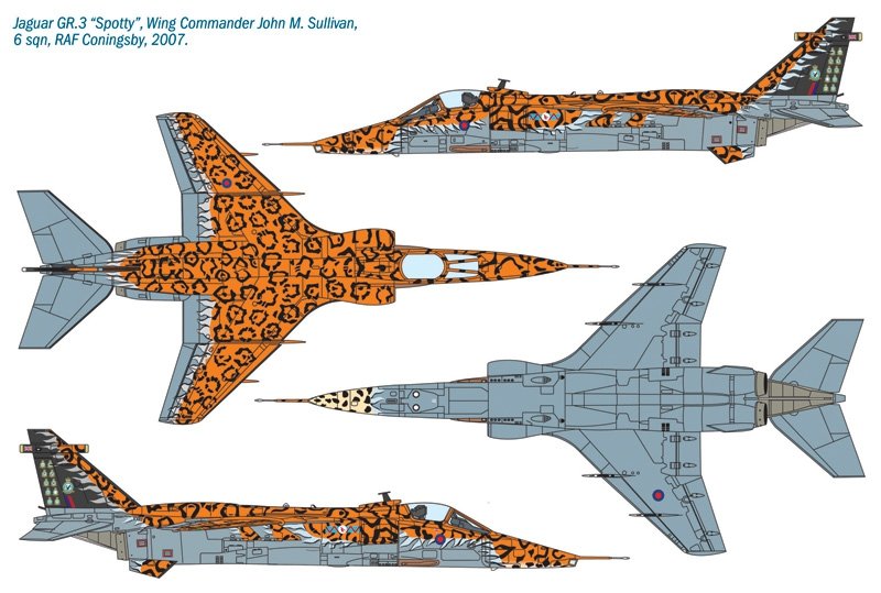Italeri 1357 JAGUAR Gr.3 &amp;quot;BIG CAT&amp;quot; Special Colors 1/72 – image 3