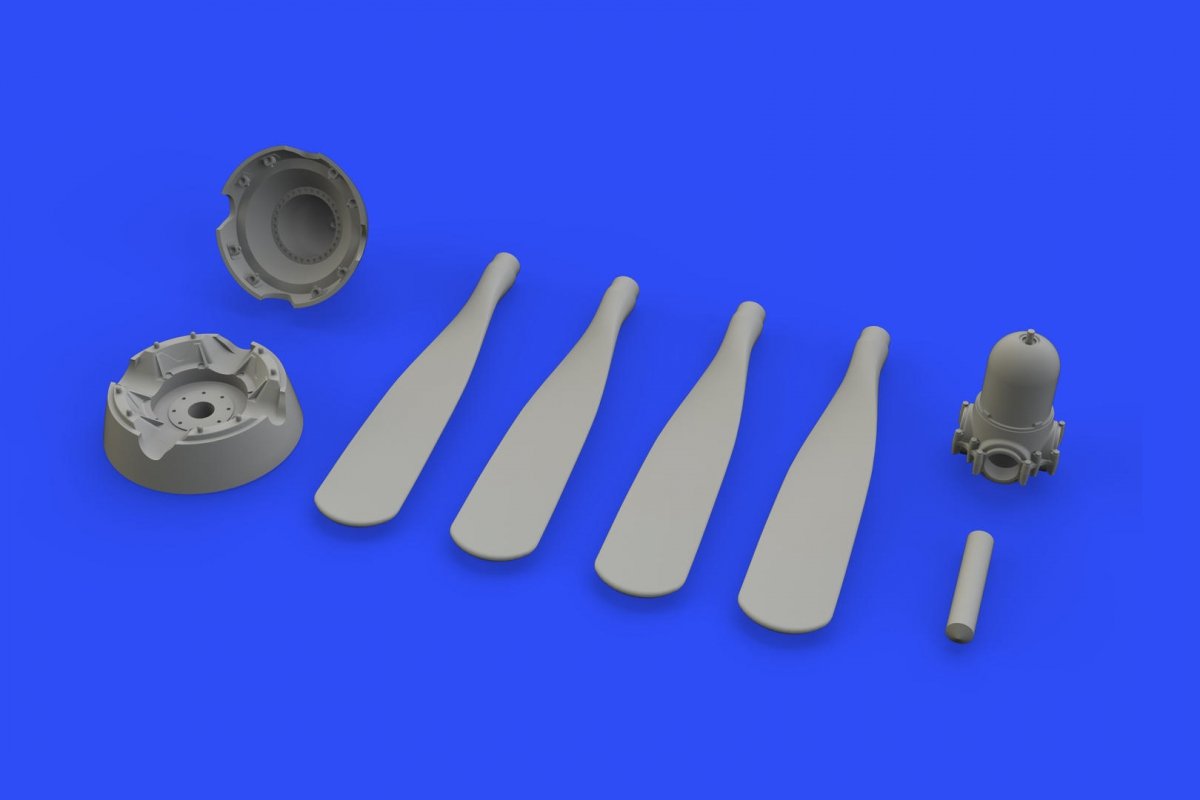 Eduard 648488 P-51D Hamilton Standard uncuffed propeller 1/48 EDUARD – obrázek 2
