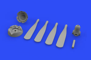 Eduard 648488 P-51D Hamilton Standard uncuffed propeller 1/48 EDUARD – obrázek 2
