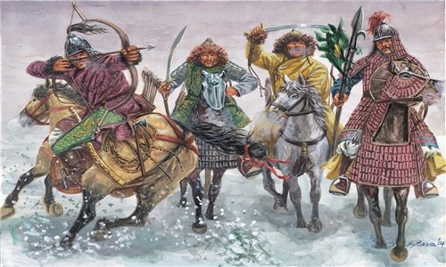 Italeri 6864 FIGURES-MONGOLS 1/32