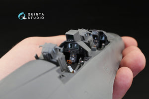 Quinta Studio QD32031 F-16I 3D-Printed &amp;amp; colored Interior on decal paper (for Academy kit) 1/32 – immagine 4