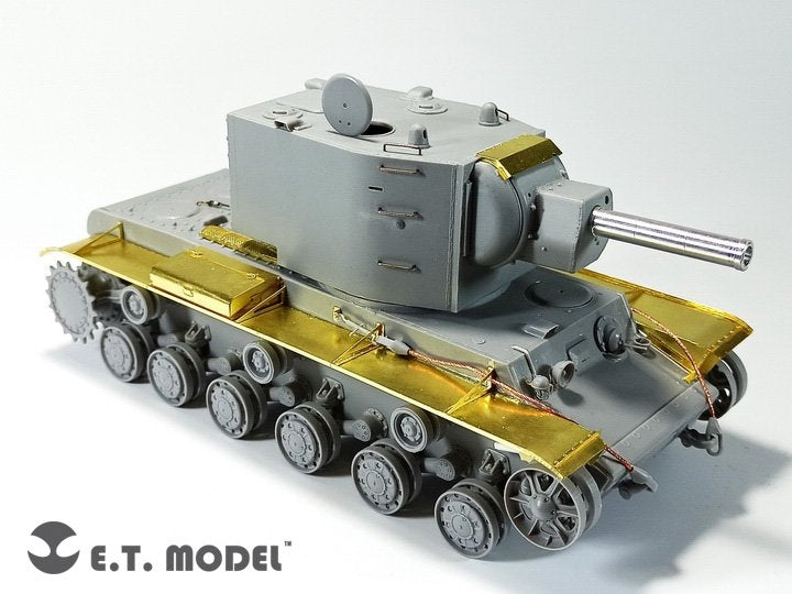 E.T. Model EA35-130 Russian KV-2 Heavy Tank Fenders For TRUMPETER 1/35 – zdjęcie 3