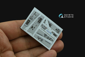 Quinta Studio QD32227 MiG-29UB 3D-Printed &amp;amp; colored Interior (Trumpeter) 1/32 – immagine 7