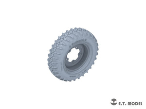 ET Model P35-136 WWII German Schwimmwagen Type166 Sagged wheels Wide For TAMIYA Kit 1/35 – Bild 5
