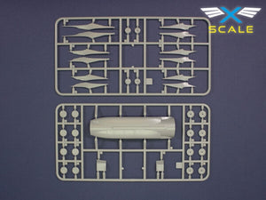 X-Scale 144008 B707-124 Long Range Narrow Body Airliner Continental 1/144 – obrázek 8
