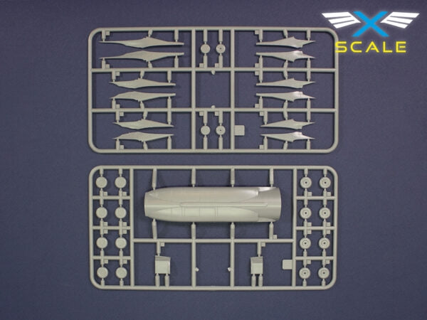 X-Scale 144008 B707-124 Long Range Narrow Body Airliner Continental 1/144 – obrázek 8