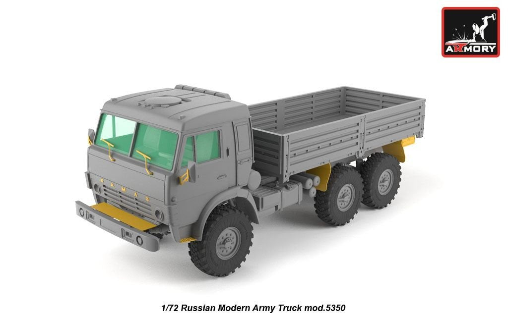Armory Models 72407-R Russian Modern 6×6 Military Cargo Truck mod.5350 1/72 – image 3