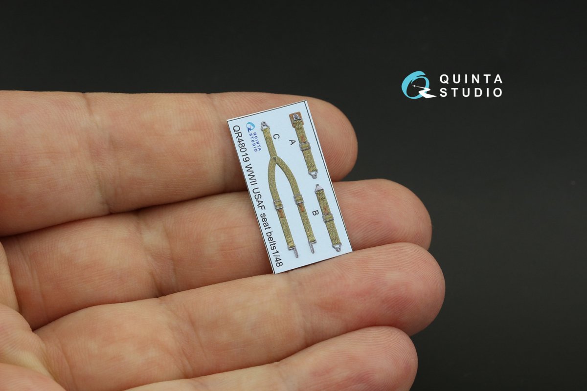 Quinta Studio QD48253 P-51D 3D-Printed &amp;amp; colored Interior on decal paper (Tamiya) 1/48 – Bild 12